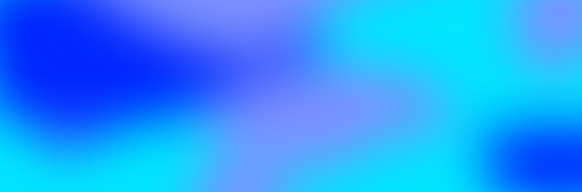 Abstract blue and cyan gradient cover for an article about the architecture of AI-native document management software