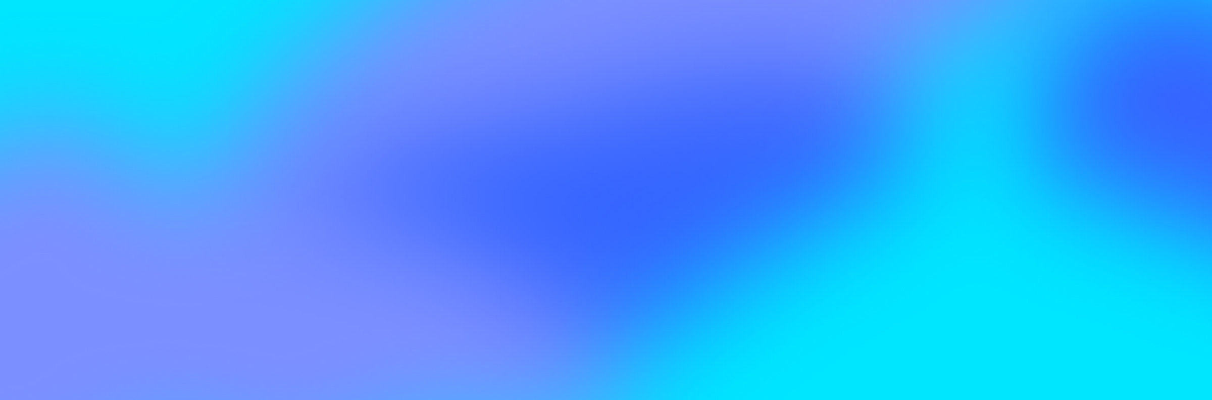 Abstract blue and cyan gradient cover for an article about building layout-assisted field extraction that maps values onto page regions